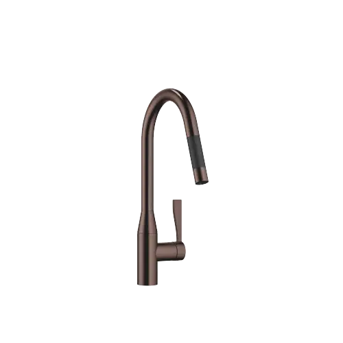 SYNC Mitigeur monocommande Pull-down avec fonction douchette - Dark Bronze brossé (PVD) - 33 870 895-43 0010