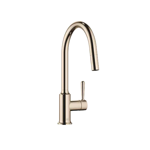 VAIA Single-lever mixer pull-down with spray function - Champagne (22kt Gold) - 33 870 809-47 0010