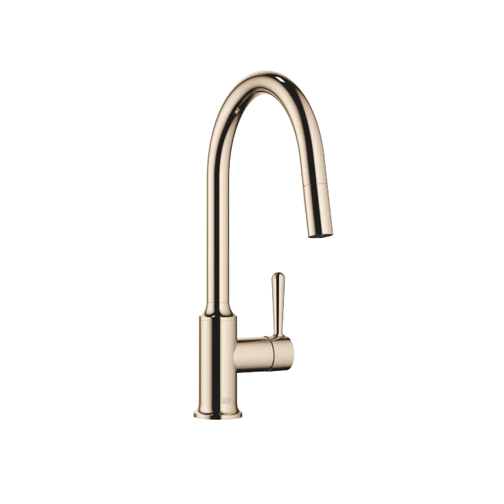 VAIA Single-lever mixer Pull-down with spray function - Champagne (22kt Gold) - 33 870 809-47 0010
