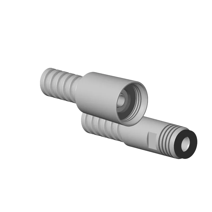 Metal shower hose 1/2" x 3/8" x 1750 mm - Brushed Dark Bronze (PVD) - 28 322 970-43