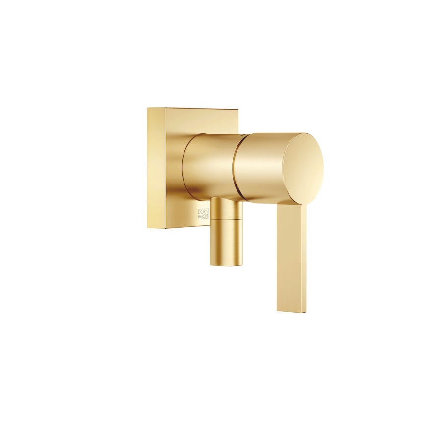 SERIES SPECIFIC Brushed Durabrass (23kt Gold) Bath faucets Concealed singlelever mixer with