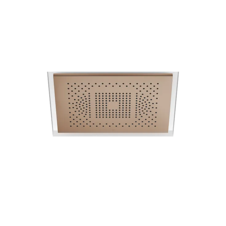 SERENITY SKY Rain panel for recessed ceiling installation - Brushed Bronze - 41 770 979-42