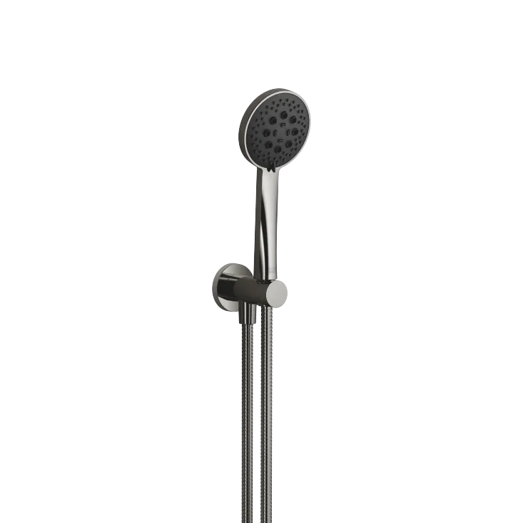 Juego de ducha de mano con soporte de ducha integrado - Dark Chrome - 27 813 660-19