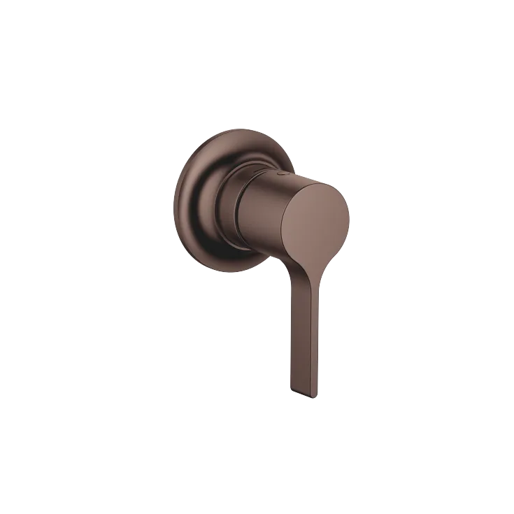 VAIA Miscelatore monocomando incasso con piastra di copertura - Dark Bronze spazzolato (PVD) - 36 060 809-43
