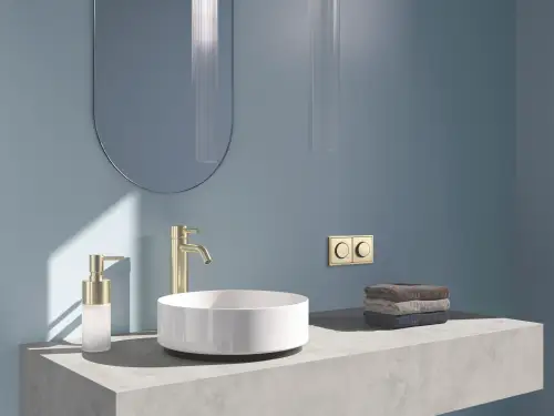 DORNBRACHTxJUNG_META_Bathroom_Brushed Light Gold_01_CMYK