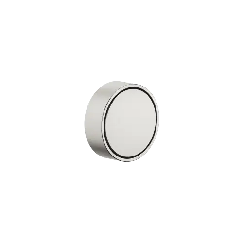 CYO Wall valve clockwise closing 1/2" - Brushed Platinum - Set containing 2 articles