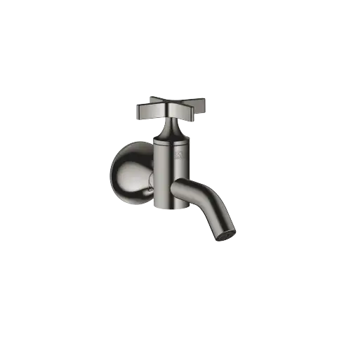 VAIA Robinet mural Eau froide sans garniture d’écoulement - Dark Chrome - 30 010 809-19
