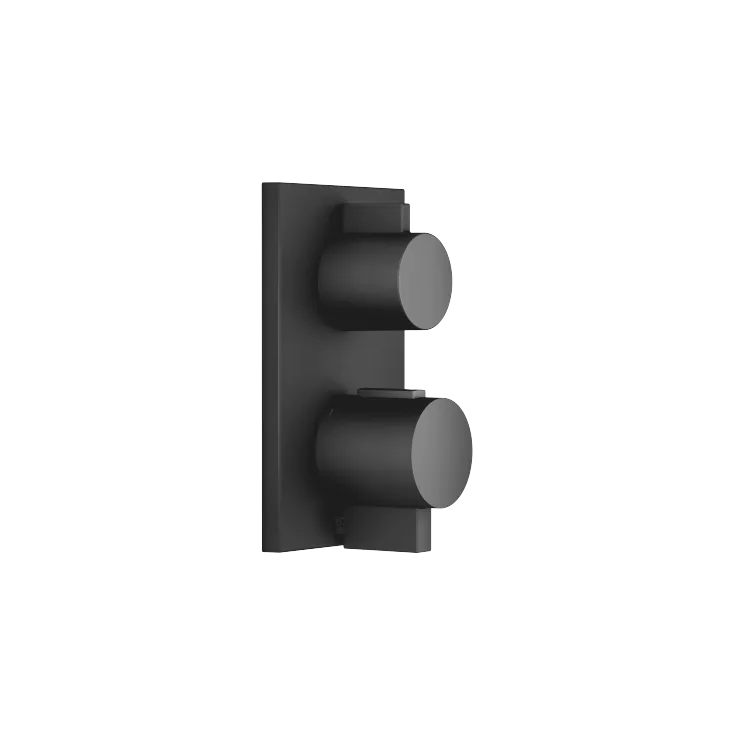 Concealed thermostat with one-way diverter - Matte Black - 36 425 670-33 0010