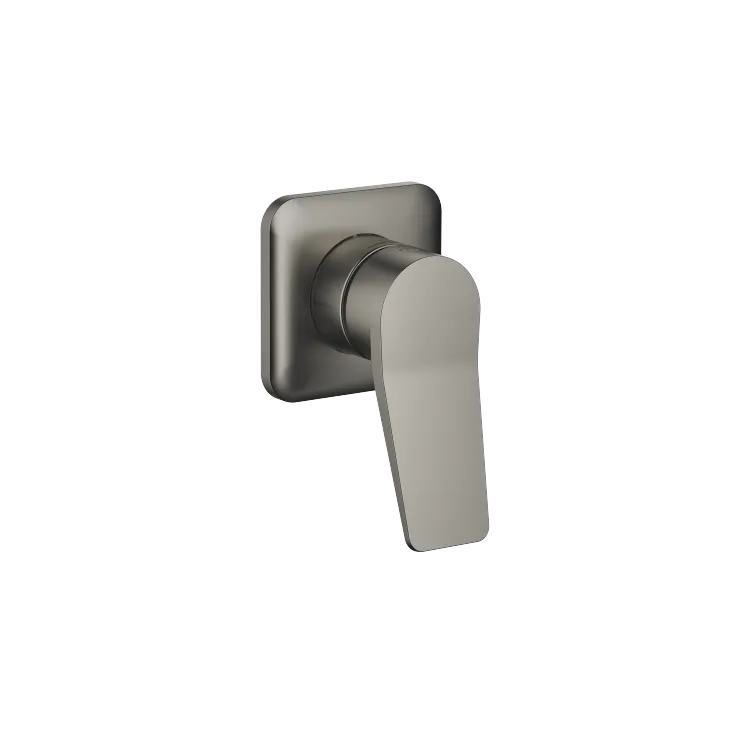 LISSÉ Concealed single-lever mixer with cover plate - Brushed Dark Platinum - 36 060 845-99