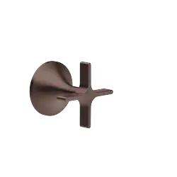 VAIA Wall valve clockwise closing 1/2" - Brushed Dark Bronze (PVD) - 36 607 809-43