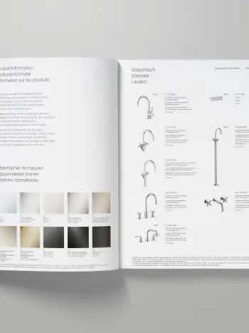 Dornbracht Bathroom Inspiration Book 2023_Product appendix
