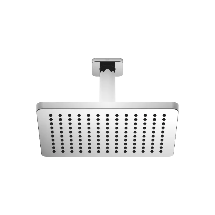 Regenbrause mit Deckenanbindung FlowReduce 300 x 240 mm - Chrom - 28 770 832-00