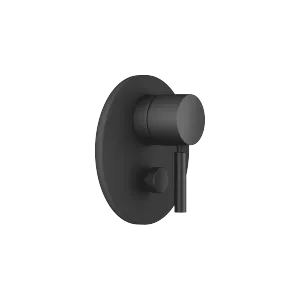 Concealed single-lever mixer with diverter - Matte Black - 36 120 660-33