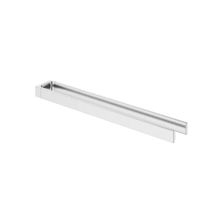 Towel bar in two parts non-swivel - Brushed Chrome - 83 210 976-93