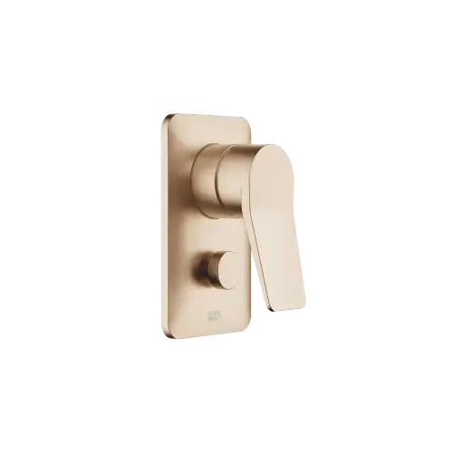 LISSÉ Miscelatore monocomando incasso con deviatore - Light Gold spazzolato (PVD) - 36 120 845-27