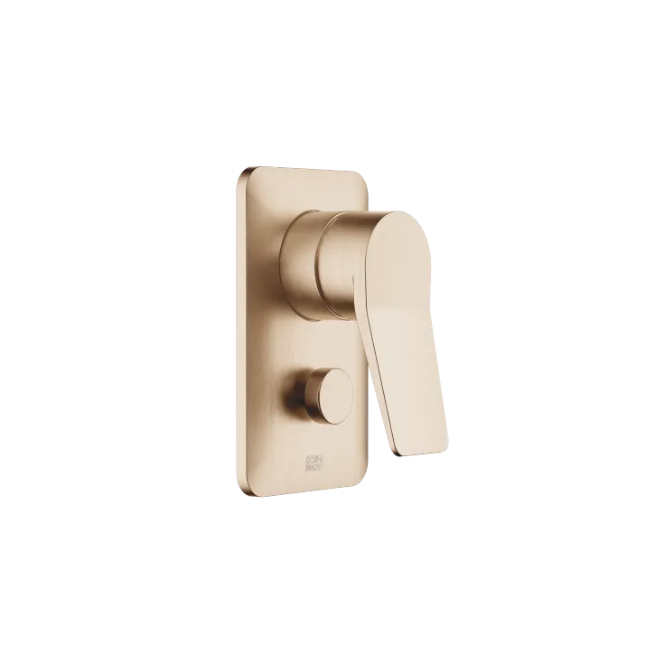 LISSÉ Concealed single-lever mixer with diverter - Brushed Light Gold - 36 120 845-27