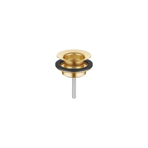 Siebventil 1 1/4" - Messing gebürstet (23kt Gold) - 10 100 970-28