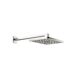 LULU Rainshower with wall fixing 300 x 240 mm - Brushed Platinum - 28 786 710-06 0050