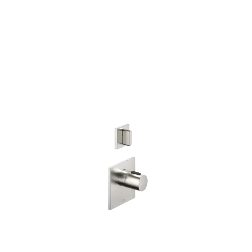 CL.1 xTOOL Module thermostatique avec 1 robinet - Platine brossé - Set contenant 1 articles