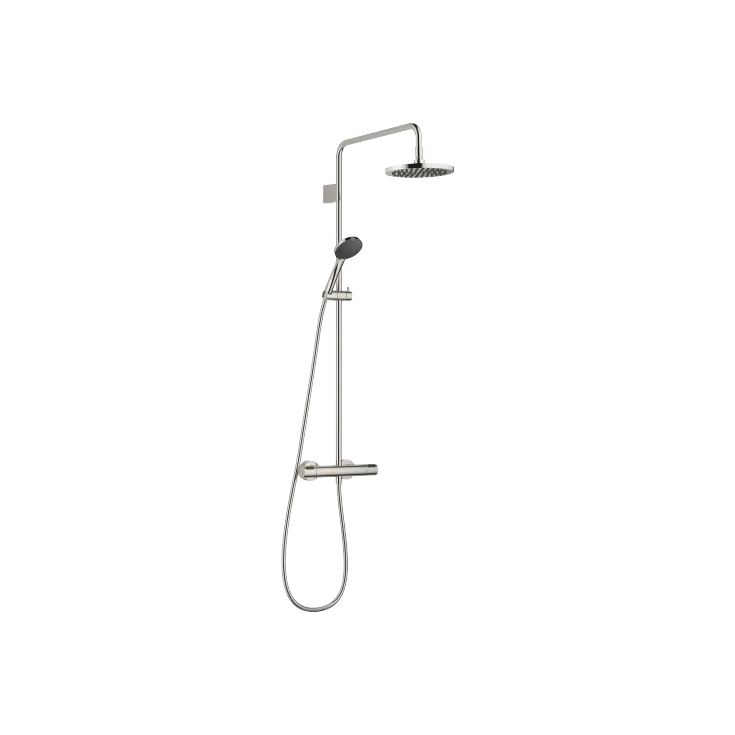 Shower pipe with shower thermostat with hand shower set FlowReduce - Set containing 2 articles