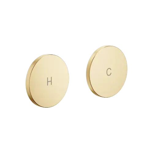CYO Set Griffeinsatz H&C - Messing gebürstet (23kt Gold) - 11 285 811-28