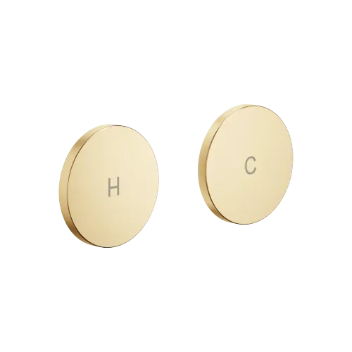 CYO Handle insert set H&C - Brushed Durabrass (23kt Gold) - 11 285 811-28