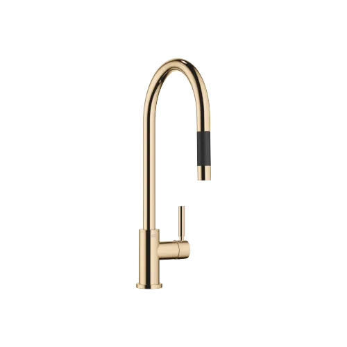 TARA Miscelatore monocomando ad estrazione Pull-down con funzione doccetta - Ottone (Oro 23k) - 33 870 888-09