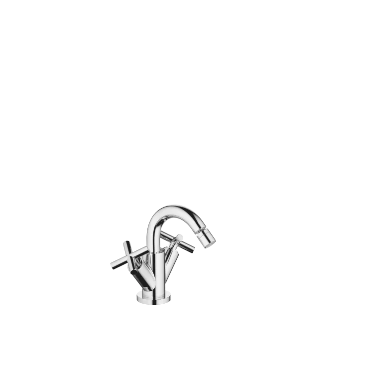 TARA Single-hole bidet mixer with pop-up waste - Chrome - 24 510 892-00