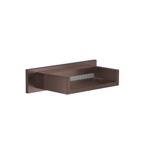 WATER FALL Cascade spout for wall mounting - Brushed Dark Bronze (PVD) - 13 420 979-43