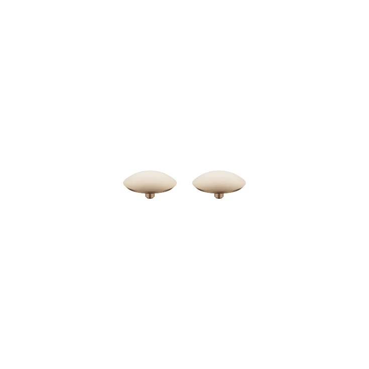 Decorative caps for Perfecto - Brushed Champagne (22kt Gold) - 12 801 970-46