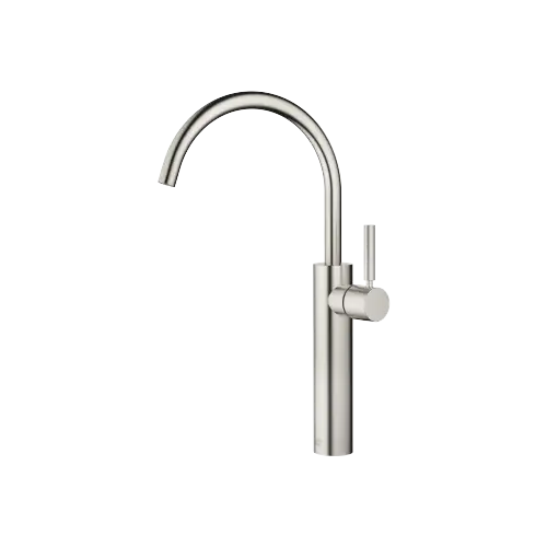META Single-lever lavatory mixer with extended shank without drain - Brushed Platinum - 33 534 661-06 0010