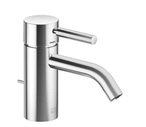 META Single-lever lavatory mixer with drain - Brushed Dark Bronze (PVD) - 33 501 660-43 0010