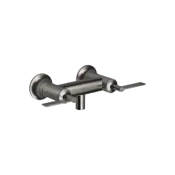 VAIA Shower mixer for wall mounting - Brushed Dark Platinum - 26 100 819-99