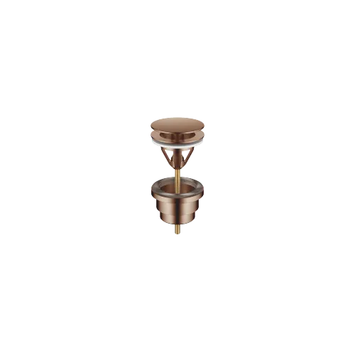 Ablaufgarnitur ohne Druckverschluss 1 1/4" - Bronze gebürstet (PVD) - 10 126 970-42
