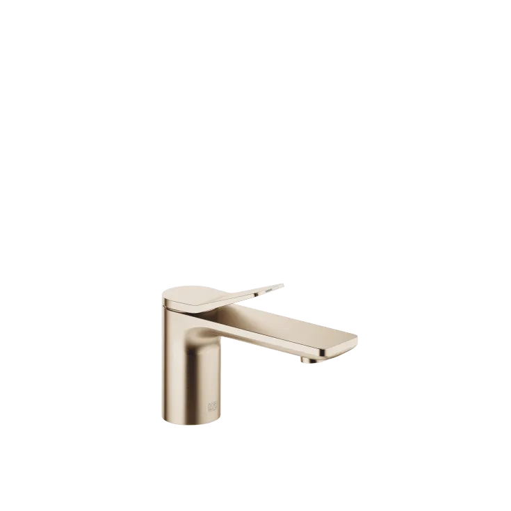 LISSÉ Single-lever basin mixer without pop-up waste - Brushed Light Gold - 33 521 845-27