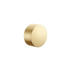 Wall valve clockwise closing cold 1/2" - Brushed Durabrass (23kt Gold) - 36 607 741-28