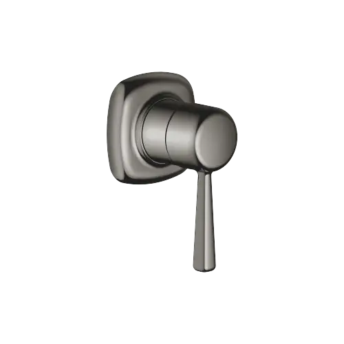 COYA Miscelatore monocomando incasso con piastra di copertura - Dark Chrome - 36 060 404-19