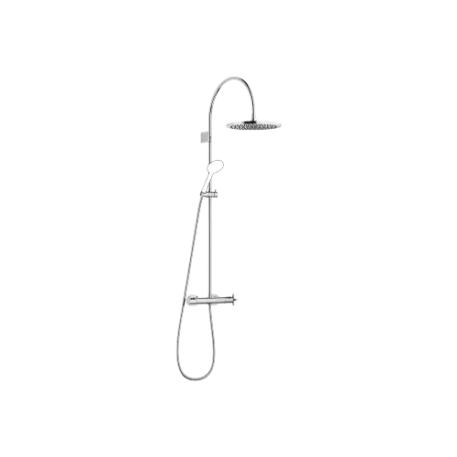 TARA Showerpipe with shower thermostat without hand shower 300 mm - Chrome - 34 465 892-00 0070