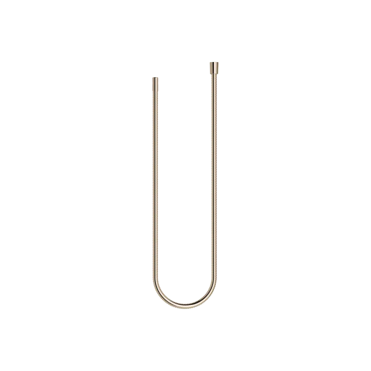 Metal shower hose 1/2" x 3/8" x 1500 mm - Light Gold - 28 304 970-26