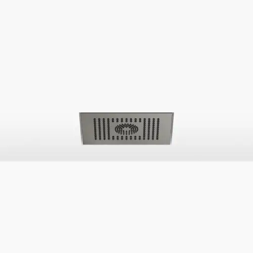 Rain shower flush mounted 11-3/4" x 9-1/2" - Brushed Dark Platinum - 28 043 980-99 0010