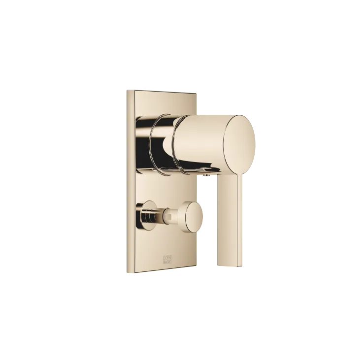 Concealed single-lever mixer with diverter - Champagne (22kt Gold) - 36 120 670-47
