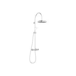COYA Colonne de douche avec thermostat de douche sans douchette 300 mm - Chrome - 34 465 404-00 0010