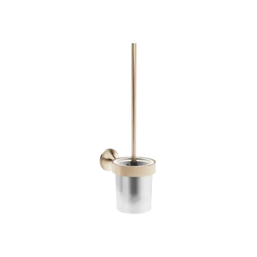 VAIA Toilet brush set , wall model - Brushed Champagne (22kt Gold) - 83 900 809-46