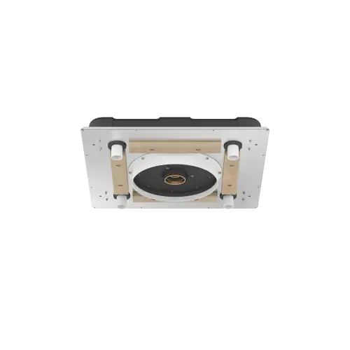 SERIES-VARIOUS AQUAHALO Concealed ceiling installation box - Brushed Champagne (22kt Gold) - 35 750 970-46 0010