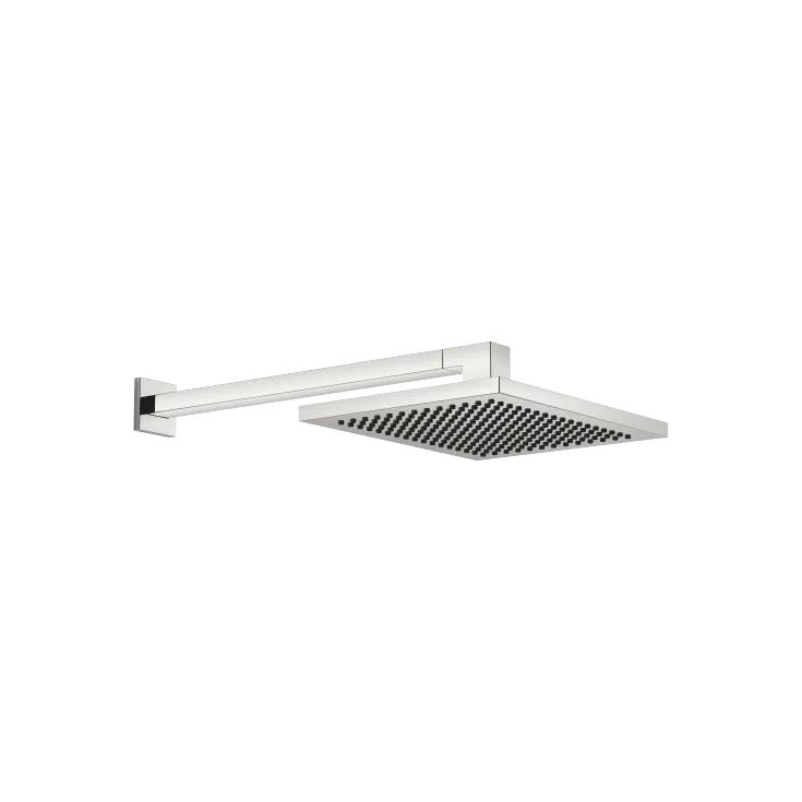 Rain shower with wall fixing 300 x 240 mm - Platinum - 28 765 980-08