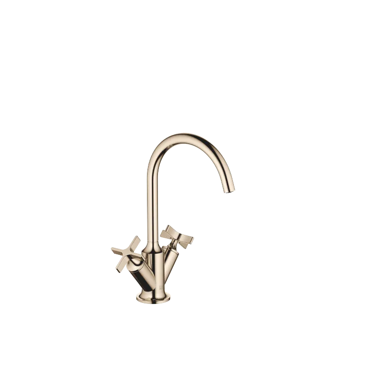 VAIA Single-hole basin mixer with pop-up waste - Champagne (22kt Gold) - 22 513 809-47
