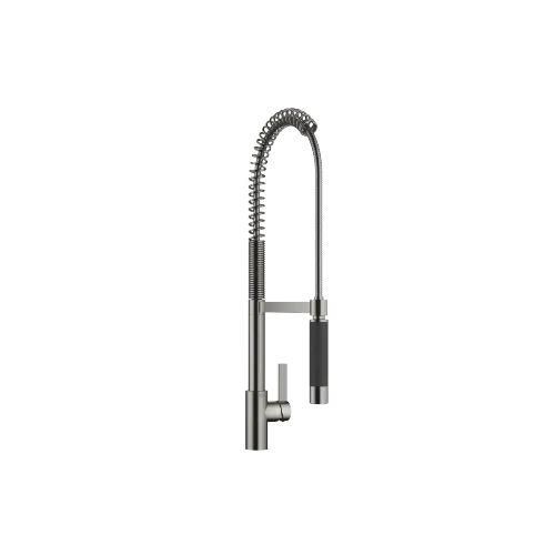 TARA ULTRA Miscelatore monocomando professionale - Dark Platinum spazzolato - 33 860 875-99