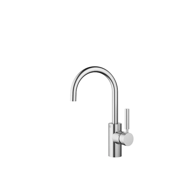 EDITION PRO Single-lever basin mixer without pop-up waste - Brushed Chrome - 33 520 626-93