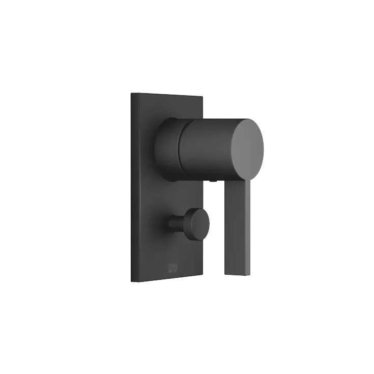 Concealed single-lever mixer with diverter - Matte Black - 36 120 670-33