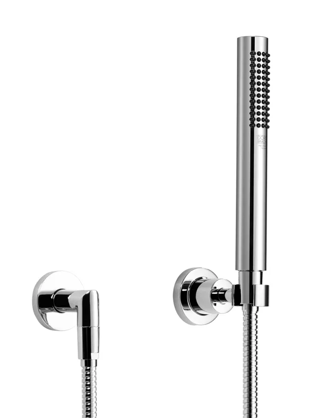TARA Hand shower set with individual rosettes - Brushed Dark Bronze (PVD) - 27 802 892-43 0050